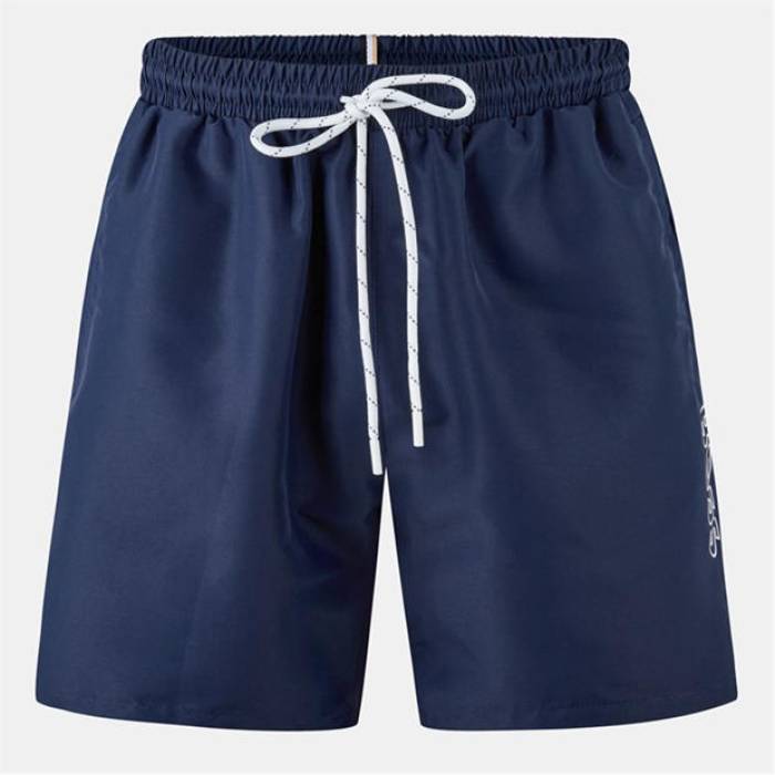 ボス Boss 【 Stormfish Swim Shorts Men Navy 412 】 ショーツ メンズ 紺色 ネイビー
