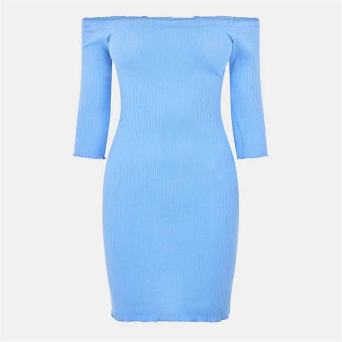 ブレイブソウル Brave Soul 【 Mini Dress Women Cornflower Blue 】 ドレス レディース 青色 ブルー