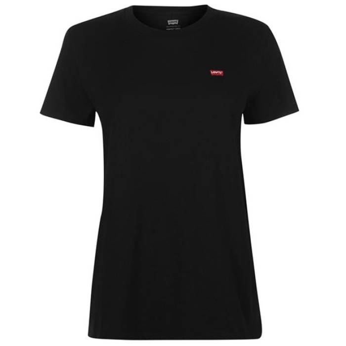 リーバイス Levis 【 Perfect Tee Women Mineral Black 】 Tシャツ レディース 黒色 ブラック 16,650円