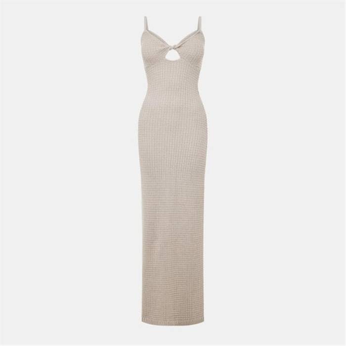 手玉 濾過性病原体 Jack Wills 【 Stitchy Maxi Dress Women Stone 】 御召しもの レディース
