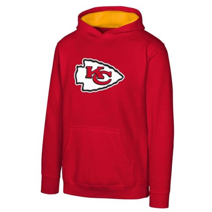 Nfl 【 Licensed Performance Hoodie Kids Kc Chiefs 】 演奏 フーディー パーカー お坊っちゃん キッズ チーフス