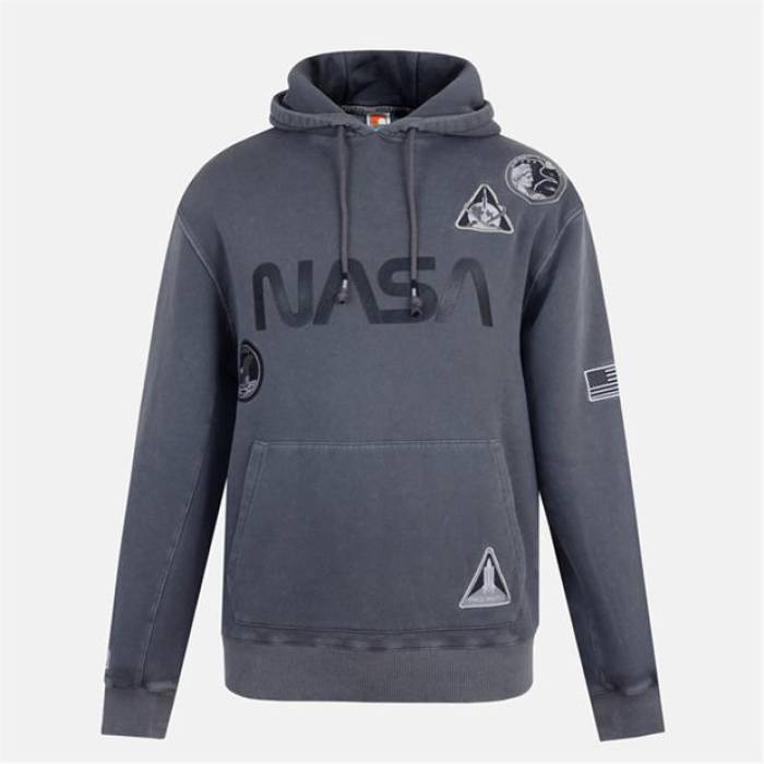 Soulcal 【 Soul Nasa Hoodie Men Grey 】 フーディー パーカー メンズ 薄墨色 薄墨色