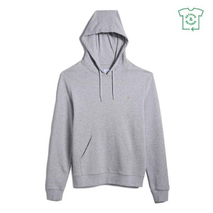ファーラー Farah 【 Zain Hoodie Men Light Grey Marl 】 フーディー パーカー メンズ 薄墨色 薄墨色 メンズファッション-トップス-パーカー