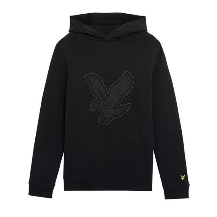 Lyle And Scott 【 Kids\u0027 Graphic Hoodie Kids Black Z865 】 グラフィック フーディー パーカー お坊っちゃん キッズ 黒いこと 黒いこと