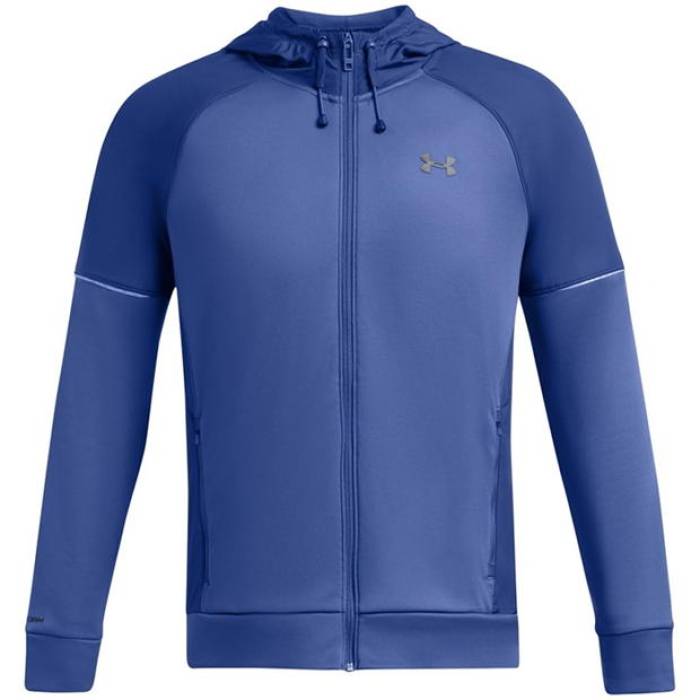 アンダーアーマー Under Armour 【 Storm Full-Zip Performance Hoodie Men Blue 】 フルジップ 動作 フーディー パーカー メンズ 青味 青み