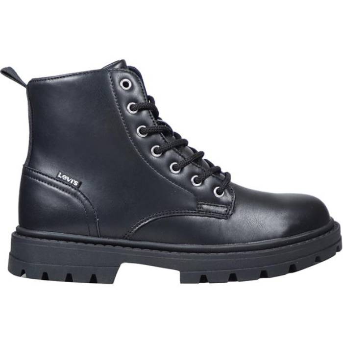 リーヴァイズジーンズ Levis 【 Refresh Biker Boots Kids Black 0003 】 ブーツ お坊っちゃん キッズ 黒いこと 黒いこと