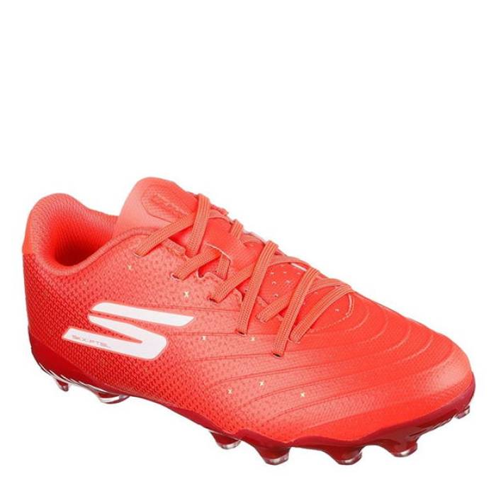 スケッチャーズ Skechers 【 Harry Kane Juniors Firm Ground Football Boots Kids Orange 】 フットボール ブーツ ジュニア キッズ orange 橙・オレンジ