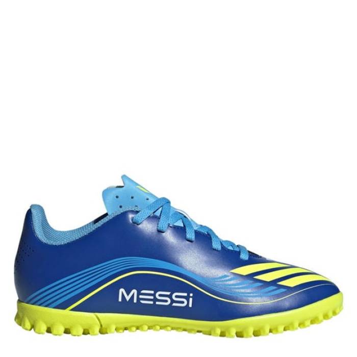 アディダス Adidas 【 F50 Club Juniors Astro Turf Football Boots Kids Blue/Yellow 】 クラブ ターフ フットボール ブーツ ジュニア キッズ 青色 ブルー yellow 黄色・イエロー