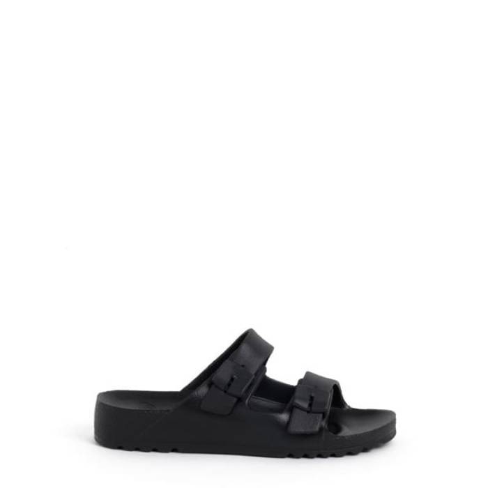 Scholl 【 Bahia Flat Sandals Women Black 】 サンダル レディース 黒色 ブラック