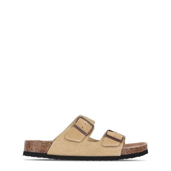 ジャック ウィルス Jack Wills 【 Jw Cork Strap Flat Sandals Women Natural 】 ストラップ サンダル レディース ナチュラル
