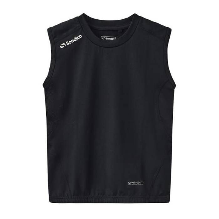 Sondico 【 Base Cre Vest Junior Boys Kids Black 】 ベスト スポーツ アウトドア サッカー フットサル キッズ ジュニア用ウェア その他 ジュニア キッズ 黒色 ブラック画像
