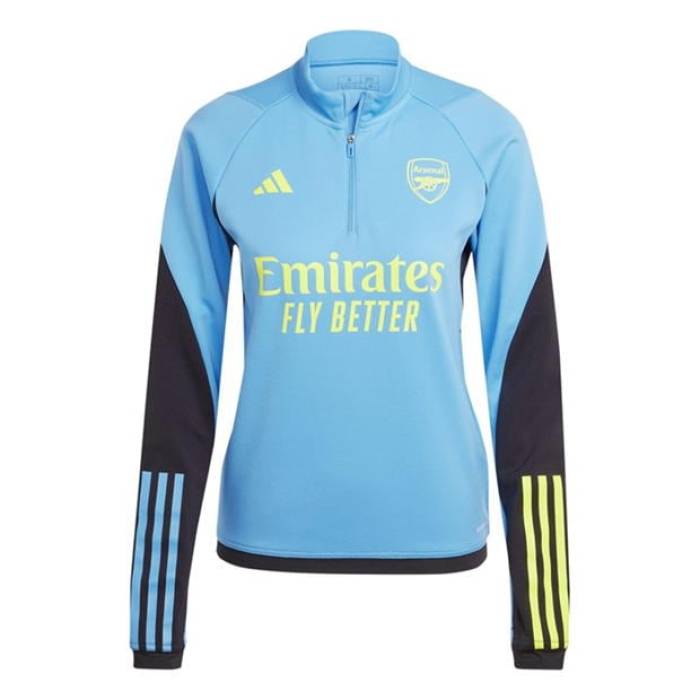 アディダス Adidas 【 Arensal Tiro 23 Training Top 2023 2024 Womens Women Pulse Blue 】 形づくる レディース レディース 青碧 青碧