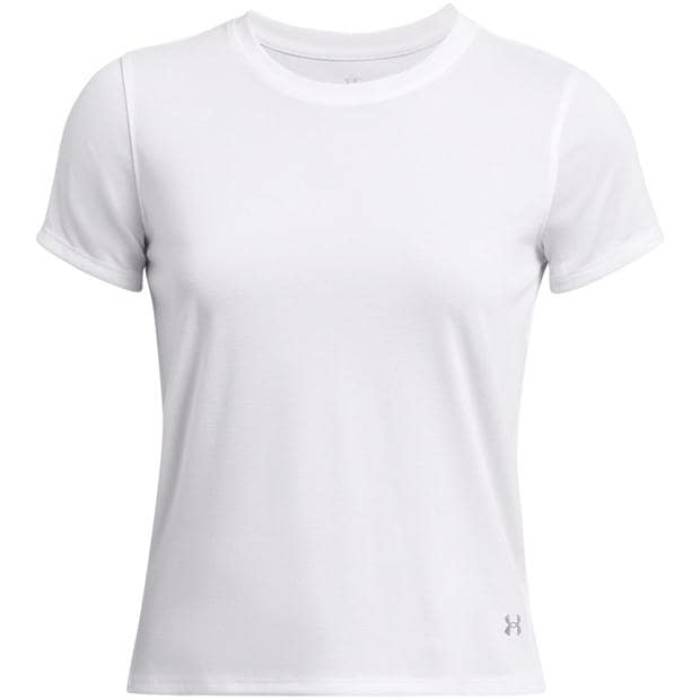 アンダーアーマー Under Armour 【 Short-Sleeve Performance Gym Top Women White/Reflectiv 】 演奏 レディース 白いこと 白いこと