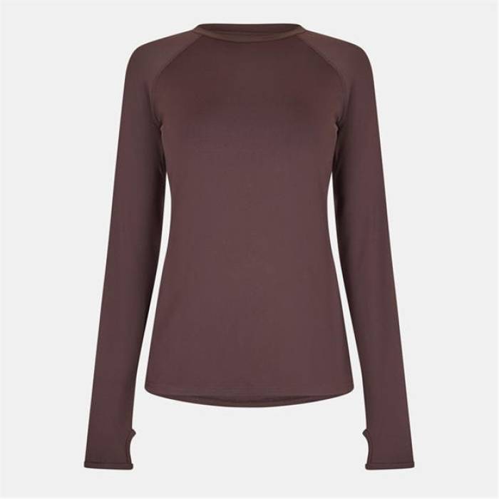 Usa Pro 【 Pro Long Sleeve Top Womens Women Espresso 】 プロ Sleeve スリーブ レディース レディース