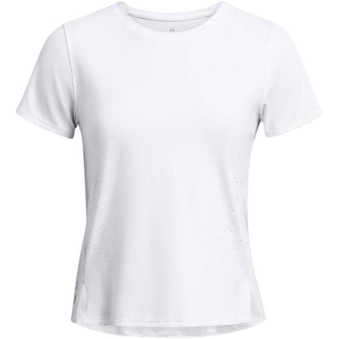 アンダーアーマー Under Armour 【 Launch Elite Long-Sleeve Performance Gym Top Women White/Reflectiv 】 エリート 演奏 レディース 白いこと 白いこと