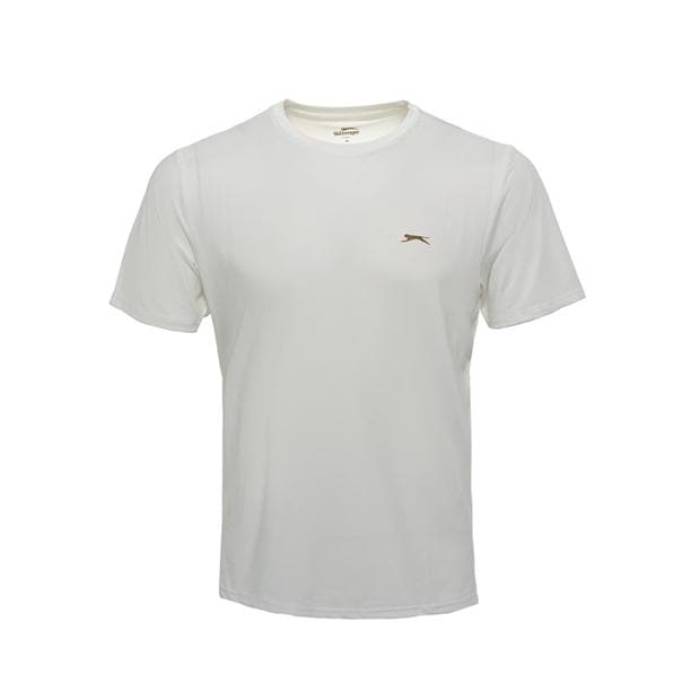 Slazenger 【 Performance Logo T-Shirt Mens Men Emerson White 】 演奏 ロゴタイプ プルオーバー メンズ メンズ 白いこと 白いこと