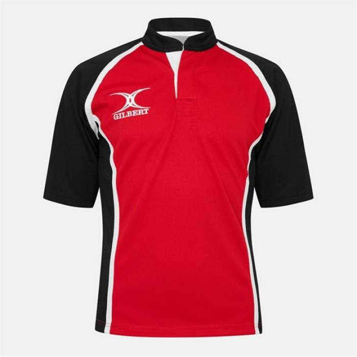 Gilbert 【 Adults Short-Sleeve Performance T-Shirt Men Red/Black 】 演奏 プルオーバー メンズ Red 赤・赤いこと 黒いこと 黒いこと