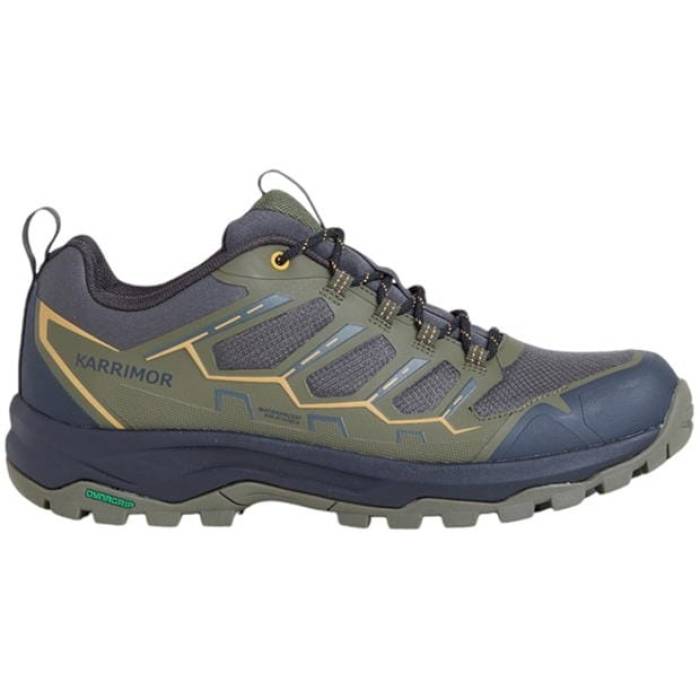 Karrimor 【 Hurricane Waterproof Hiking Shoes Men Green 】 ハリケイン シューズ 運動すること靴 メンズ green 緑・緑であること