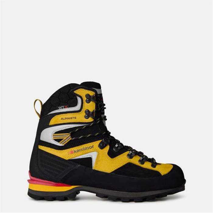 Karrimor 【 Alpiniste Mountain Boots Mens Men Black/Yellow 】 ブーツ メンズ メンズ 黒いこと 黒いこと yellow 黄味がかった・黄色