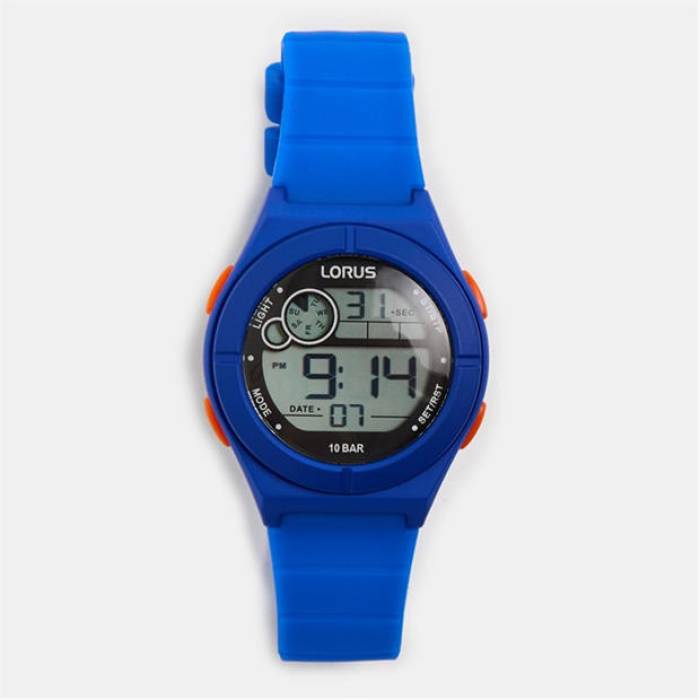 Lorus 【 Kids\u0027 Digital Watch Unisex Blue 】 Watch ウォッチ・時辰儀 ユニ一発やる 青碧 青碧
