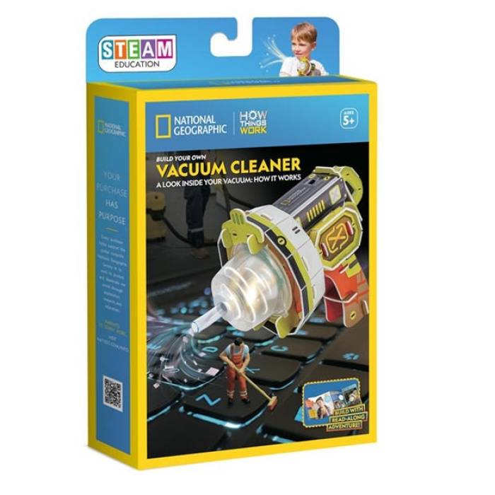 University Games 【 Nat Geo Vacuum Cleaner Puzzle Unisex Vacumn Cleaner 】 ユニセックス
