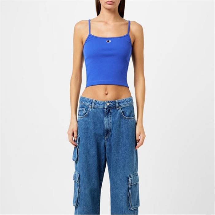 チャンピオン Champion 【 Roc Tnk Top Ld99 Women Blue 】 レディース 青色 ブルー