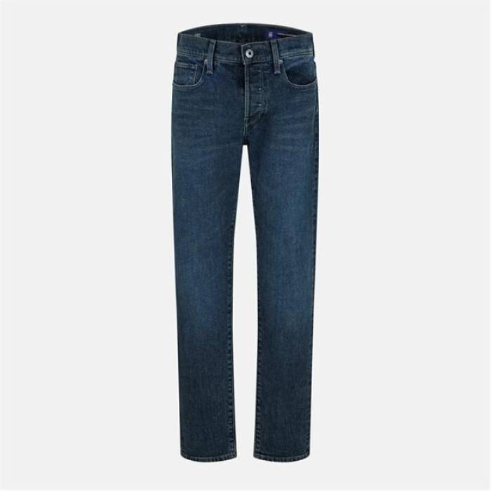 G Star 【 3301 Slim Jeans Men Deep Teal 】 slim か細い デニム メンズ ディープ