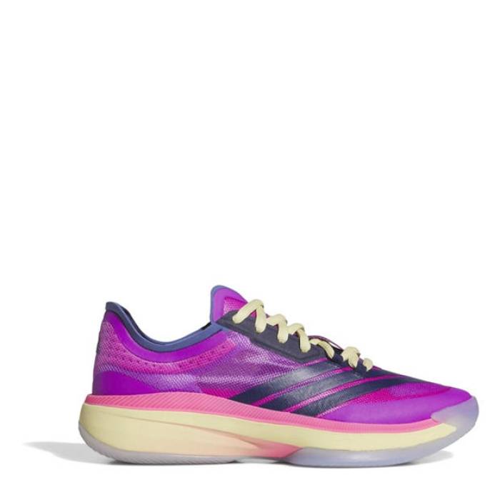 アディダス Adidas 【 Adults Basketball Trainers Men Purple/Blue/Pnk 】 篭球 シューズ スニーカー メンズ Purple 紫・パープル 青碧 青碧