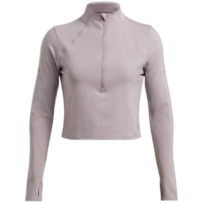 アンダーアーマー Under Armour 【 Launch Elite Half-Zip Long-Sleeve Performance Top Women Grey 】 エリート パフォーマンス レディース 灰色 グレー|スニケス