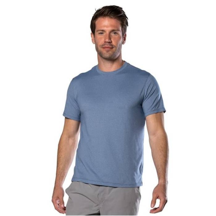 ネイサン Nathan 【 Dash Short-Sleeve Performance Running Top Men Sailor Blue 】 演奏 メンズ 青み 青色