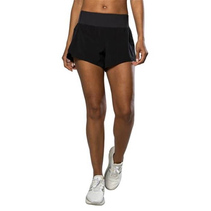 ネイサン Nathan 【 Performance Running Shorts Women Black 】 パフォーマンス ショーツ レディース 黒色 ブラック|スニケス