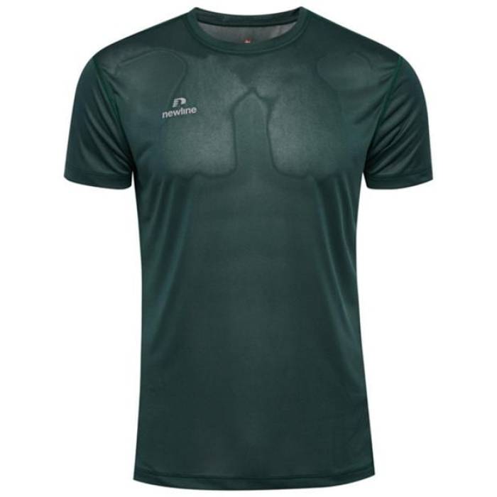 Newline 【 Short-Sleeve Performance Running Top Men Green 】 パフォーマンス メンズ green 緑・グリーン｜スニケス