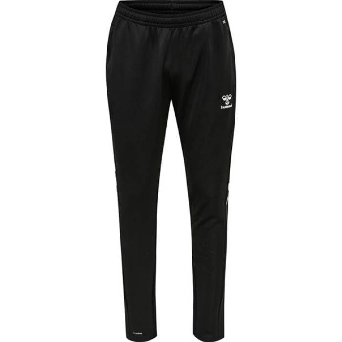 ヒュンメル Hummel 【 Core Training Poly Pants Senior Men Black/Black 】 中核グループ 形づくる 年がしら メンズ 黒いこと 黒いこと