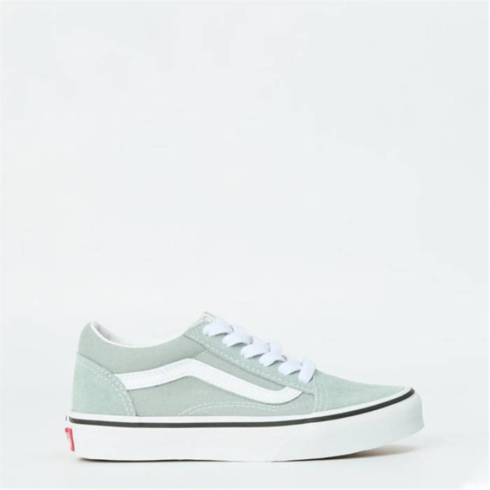 ヴァンズ Vans 【 Old Skool Shoes Junior Kids Pure Grey Epo 】 シューズ 運動靴 ジュニア キッズ ピュア 灰色 グレー