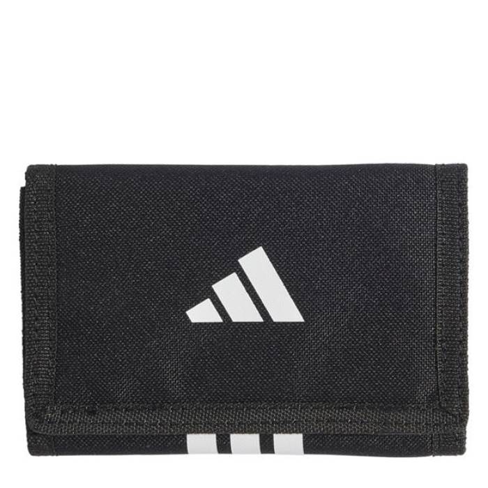アディダス Adidas 【 Essentials 3-Stripes Wallet Unisex Black/White 】 Wallet ウォレット・財布 ユニセックス 黒色 ブラック 白色 ホワイト
