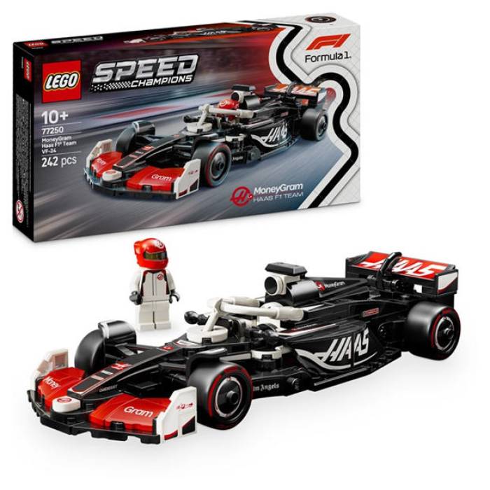 レゴ Lego 【 Speed Champions 77250 Moneygram Haas F1 Team Vf-24 Race Car Unisex F1 Haas Vf-24 】 Speed スピード Team チーム ユニセックス