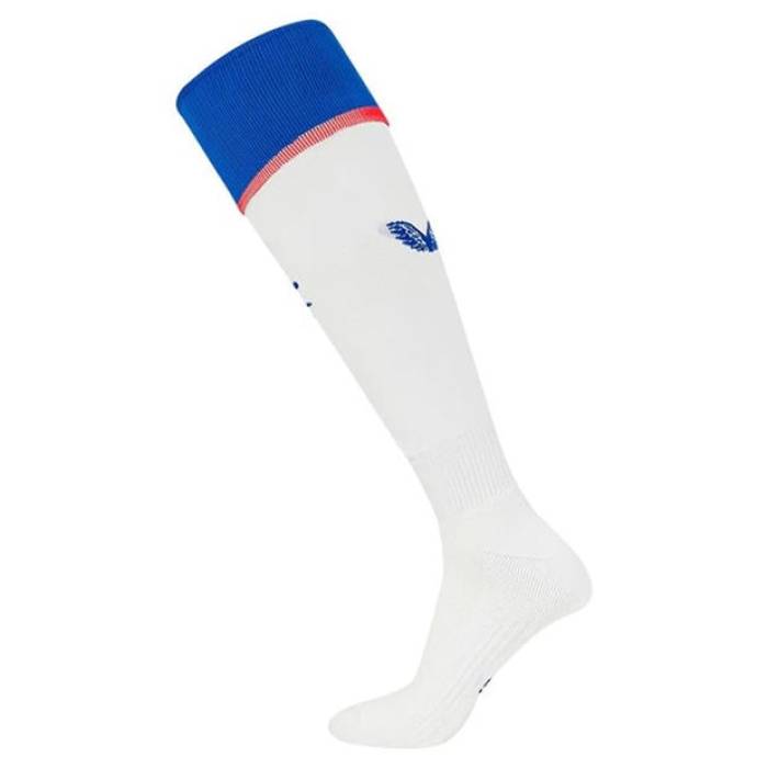アンブロ Umbro 【 Rangers Away Socks 2025 2026 Juniors Unisex White/Blue 】 レンジャース 靴下・ソックス ユニ一発やる 白いこと 白いこと 青碧 青碧