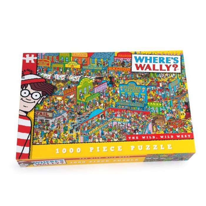 University Games 【 Kids Wally Jigsaw Puzzles Unisex Wild Wild West 】 ユニセックス wild ワイルド画像