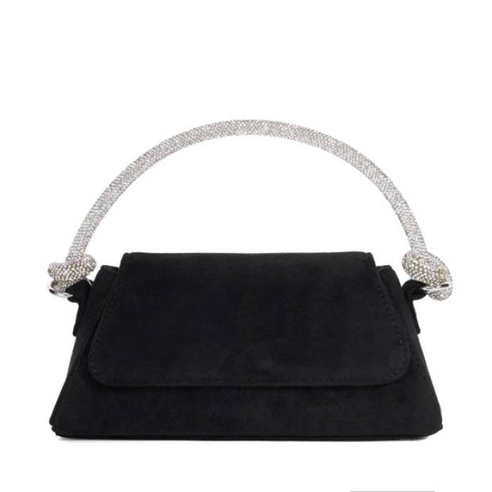 デューンロンドン Dune London 【 Women's Natural Brynley Diamante Tubular Grab Bag Women Black 】 レディース ナチュラル チューブラ バッグ レディース 黒色 ブラック