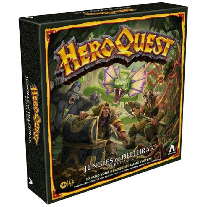 Hasbro 【 Jungles Of Delthrak Quest Pack Board Game Unisex Delthrak 】 Game 取り組み ユニ一発やる