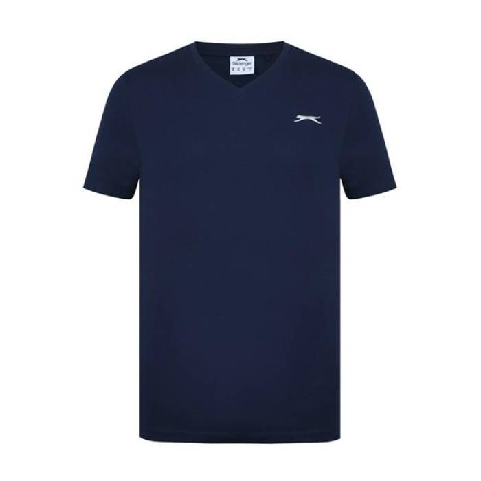 Slazenger 【 V Neck T Shirt Mens Men Navy 】 メンズ メンズ 紺色 米国海軍