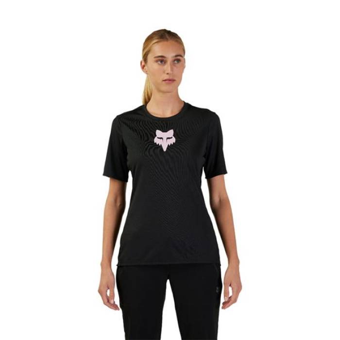 稲荷 Fox 【 Ranger  Head Jerseys Women Black 】 レンジャー レディース 黒いこと 黒いこと