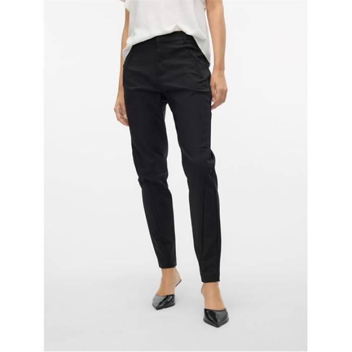 ヴェロモーダ Vero Moda 【 Victoria Trousers Women Black 】 レディース 黒いこと 黒いこと