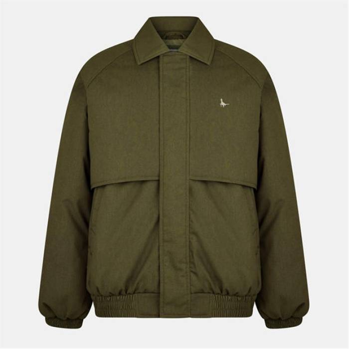 ジャック ウィルス Jack Wills 【 Harrington Jacket Men Khaki 】 Jacket ジャケット メンズ カーキ