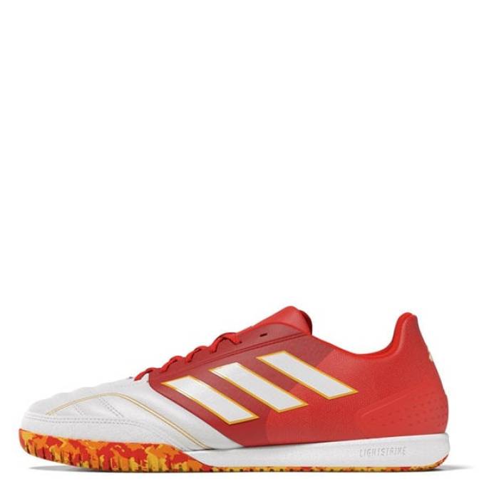 アディダス Adidas 【 Top Sala Indoor Court Trainers Men Orange/White 】 厚地の外套 シューズ スニーカー メンズ orange 橙・オレンジ色 白いこと 白いこと
