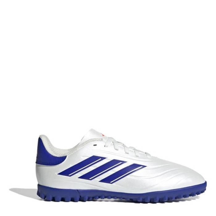 アディダス Adidas 【 Copa Pure 2 Astro Turf Football Boots Adults Men White/Blue 】 ピュア ターフ フットボール ブーツ メンズ 白色 ホワイト 青色 ブルー