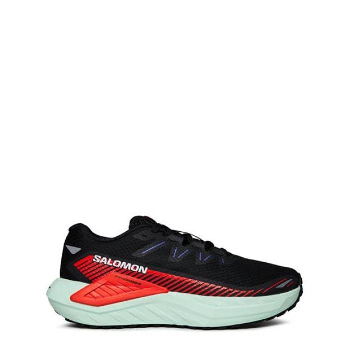 サロモン Salomon 【 Drx Grvl Trail Running Shoes Women Black/Red 】 シューズ 運動すること靴 レディース 黒いこと 黒いこと Red 赤・赤いこと