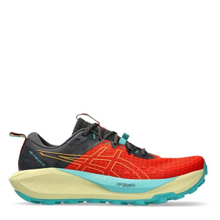 アシックス Asics 【 Gel-Trabuco 13 Trail Running Shoes Mens Men Piquant Orng 】 13 サー青少年 シューズ 運動すること靴 メンズ メンズ