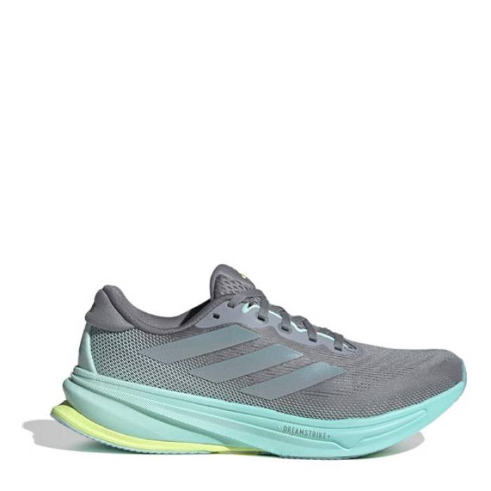 アディダス Adidas 【 Supernova Rise 2 Womens Running Shoes Women Grey/Aqua 】 スーパーノバ・ノヴァ ライズ レディース シューズ 運動すること靴 レディース 薄墨色 薄墨色 アクア