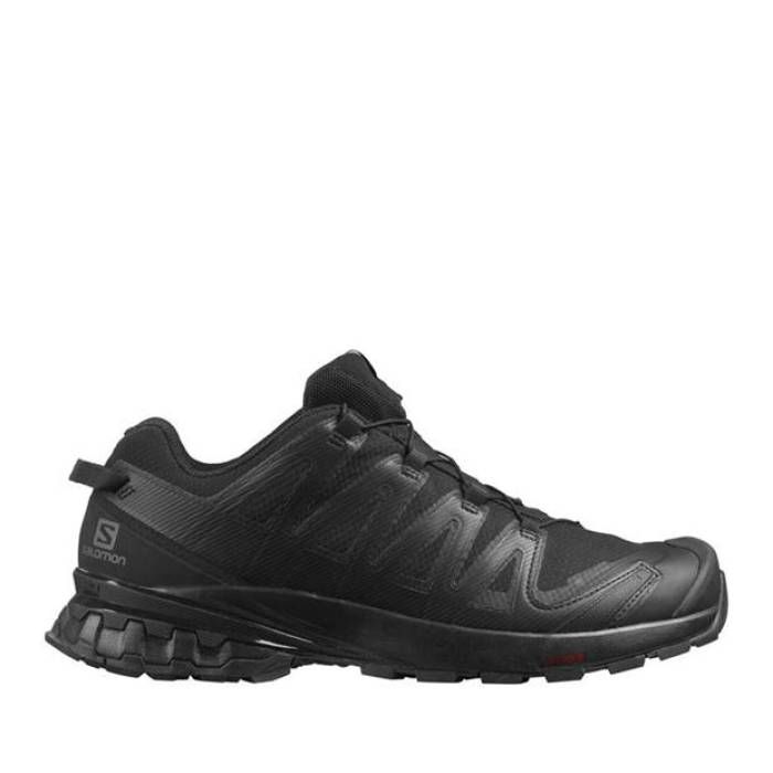 サロモン Salomon 【 Xa Pro V8 Gtx Trail Running Shoes Mens Men Black/Black 】 労働者階級 シューズ 運動すること靴 メンズ メンズ 黒いこと 黒いこと